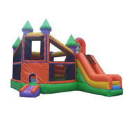 inflatable combo slide bouncer